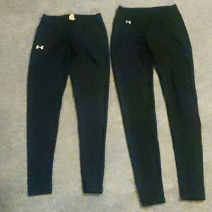 (UA) Under Armour leggings (2pc bundle)
